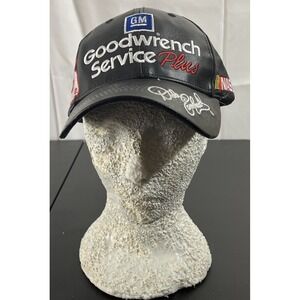 Vintage Goodwrench Service Plus Dale Earnhardt Hat #3 USA Chase Leather‎ Bill